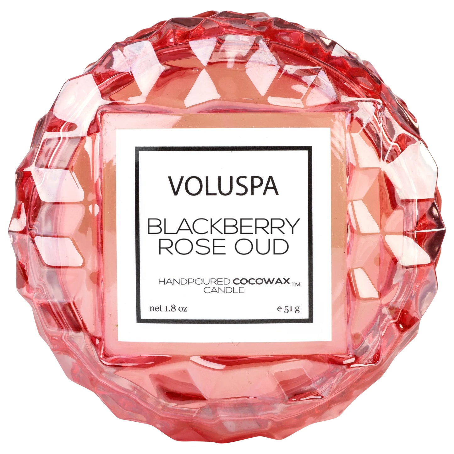 Voluspa - Blackberry Rose Oud - Macaron Candle