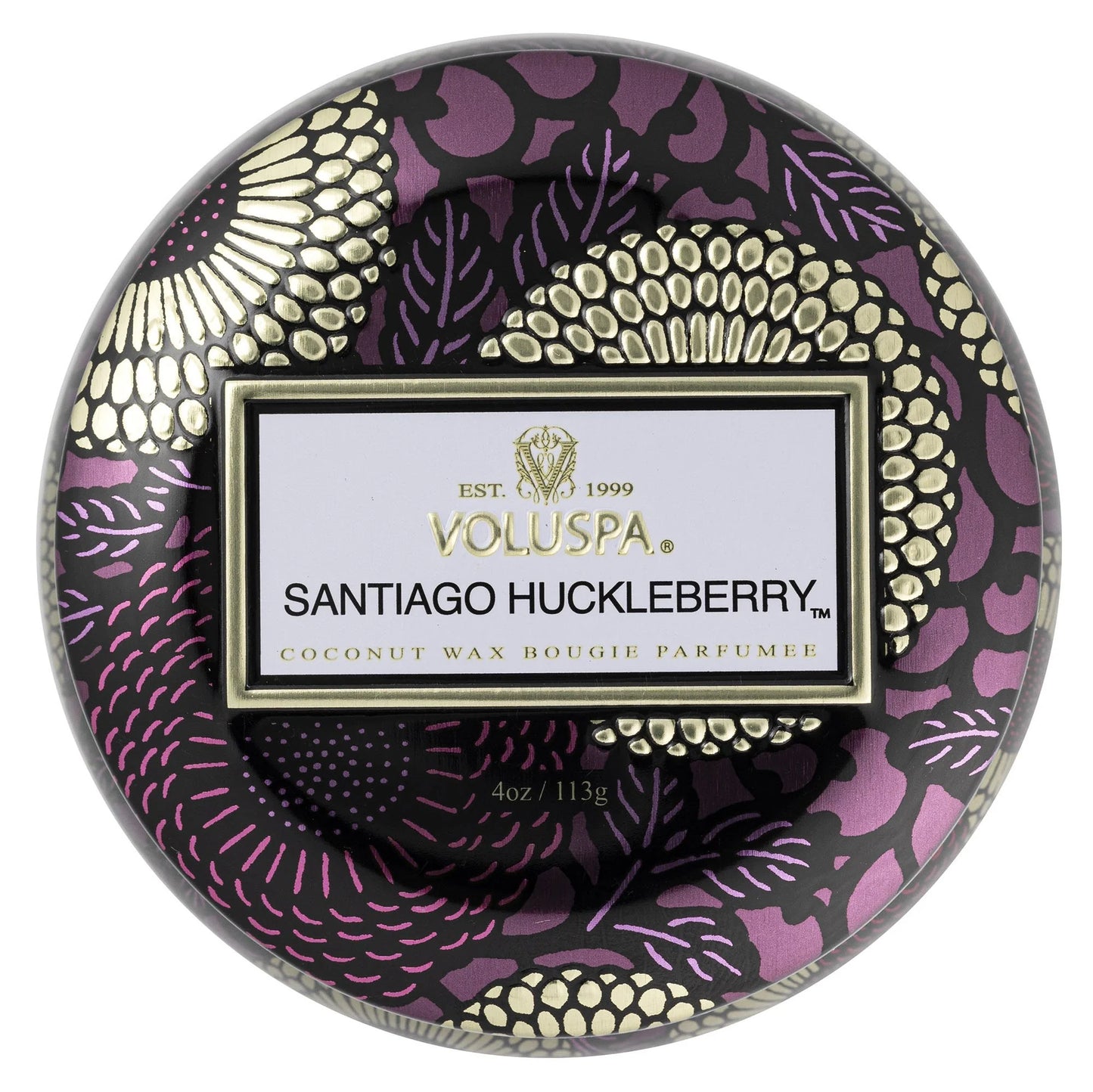 Voluspa - Santiago Huckleberry - Mini Tin Candle