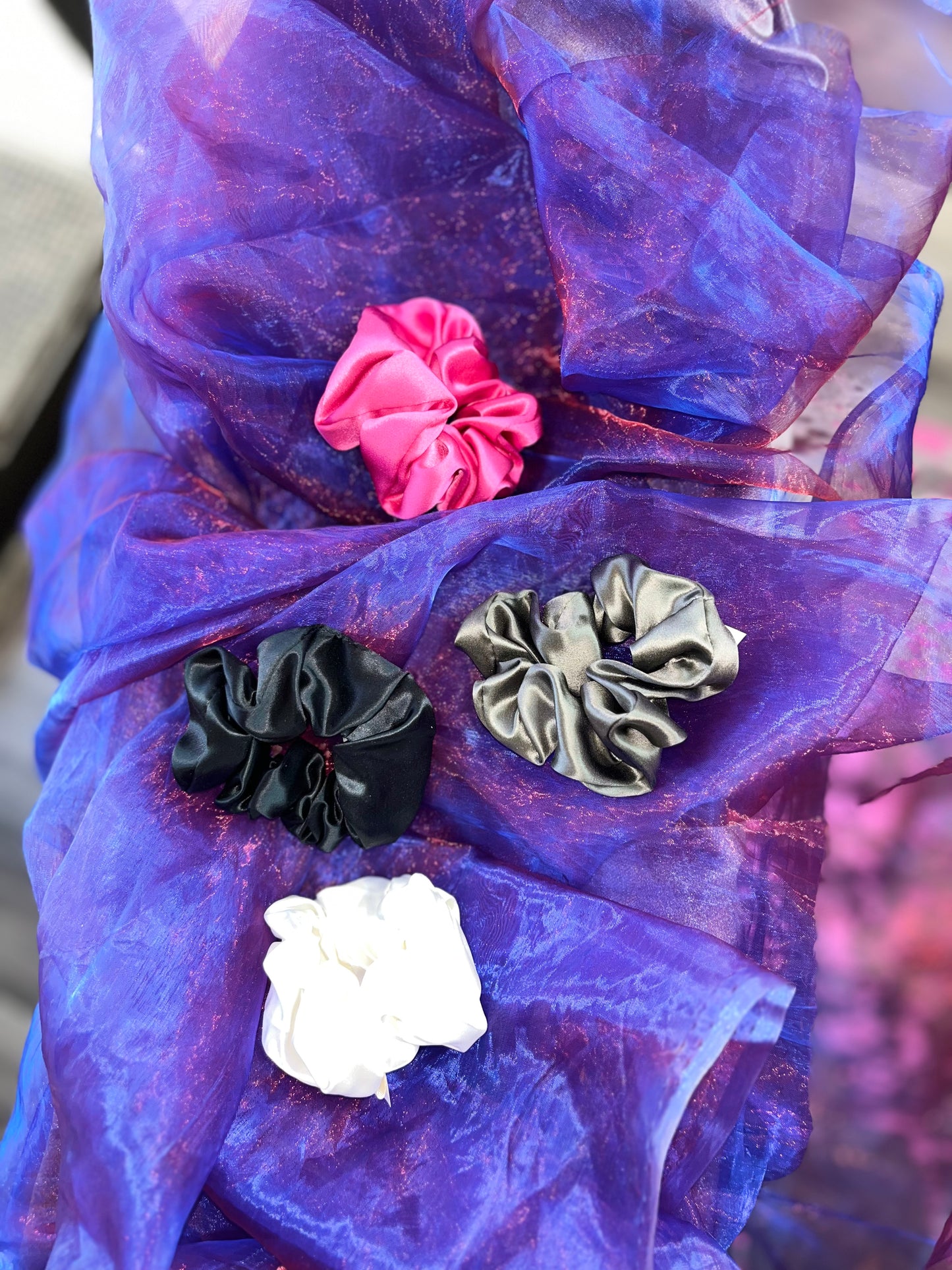 The Mulberry Silk Scrunchies