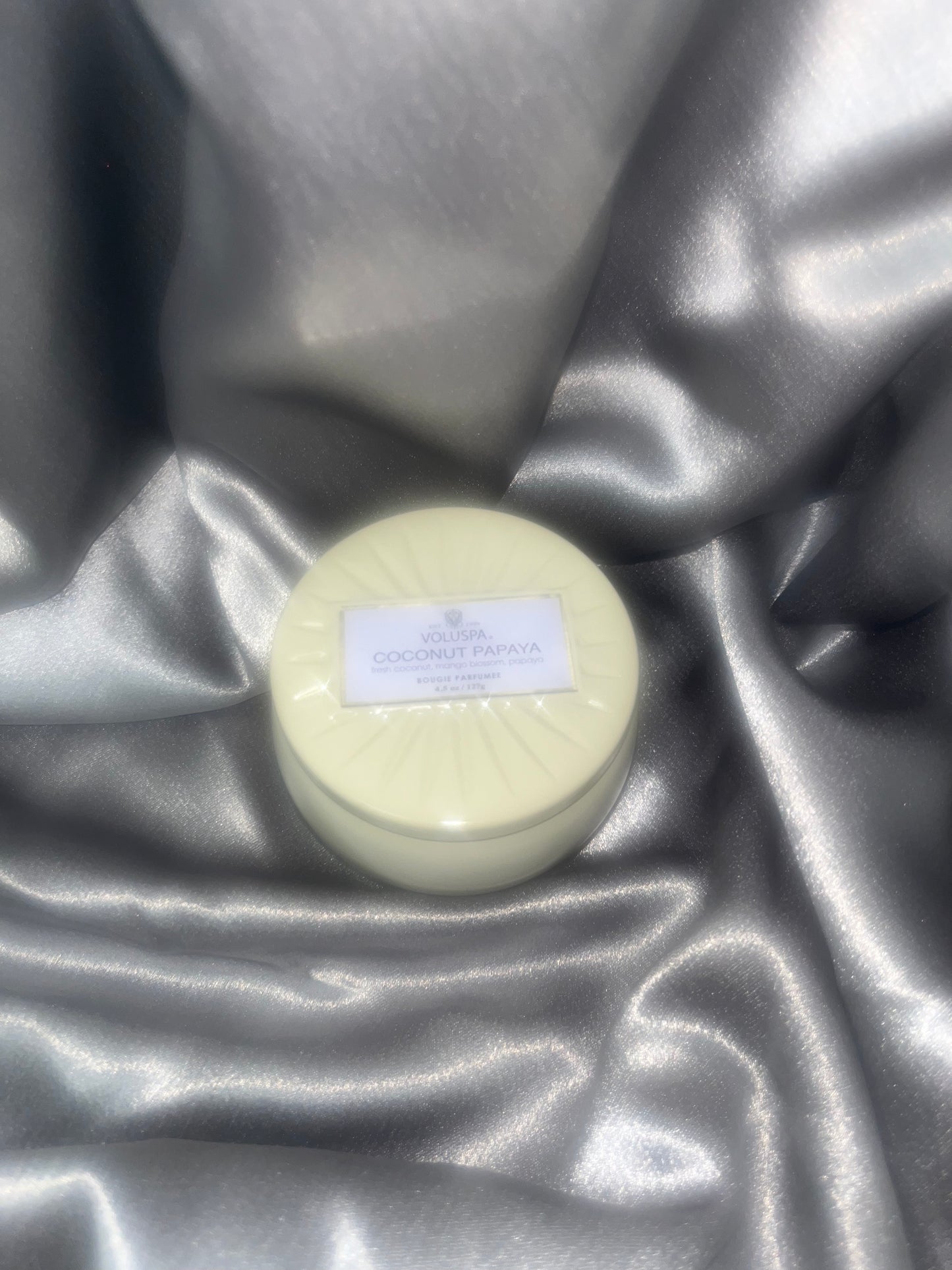 Voluspa - Coconut Papaya - Mini Tin Candle