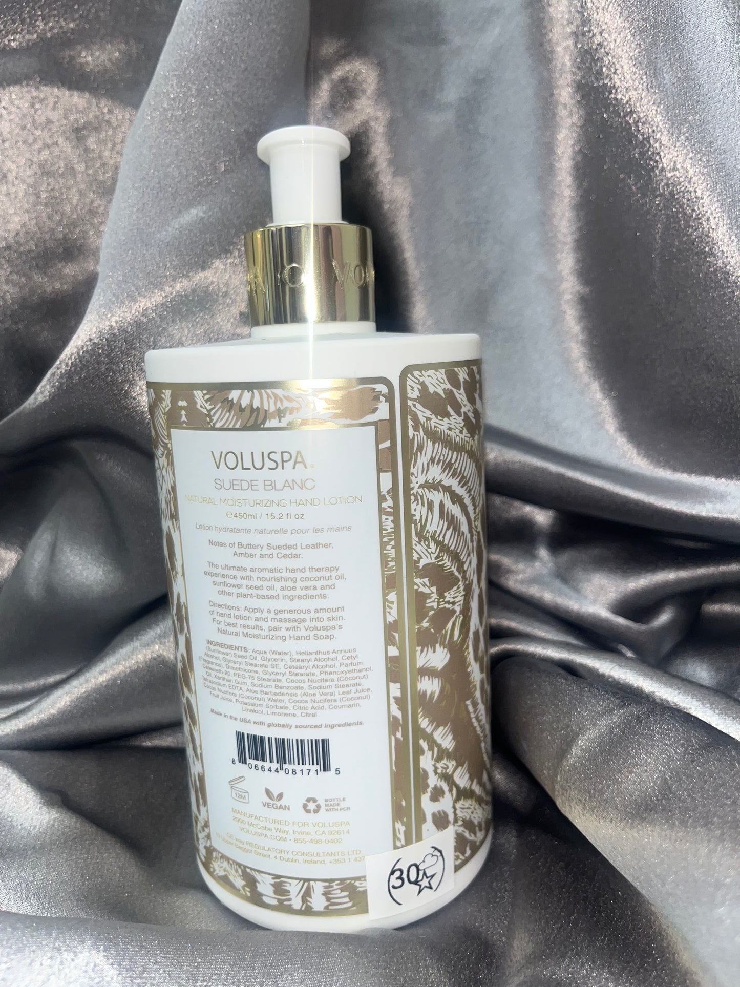 Voluspa - Suede Blanc - Hand Lotion