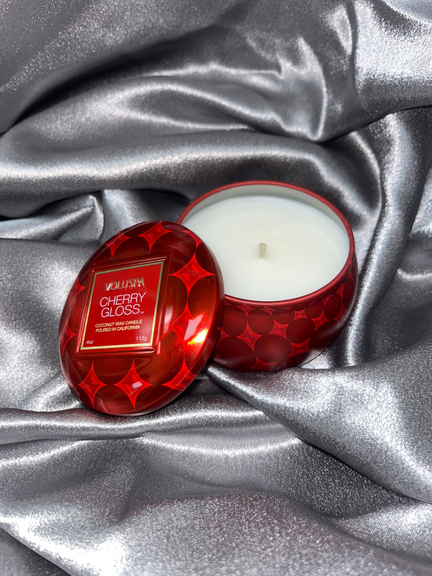 Voluspa - Cherry Gloss - Mini Tin Candle