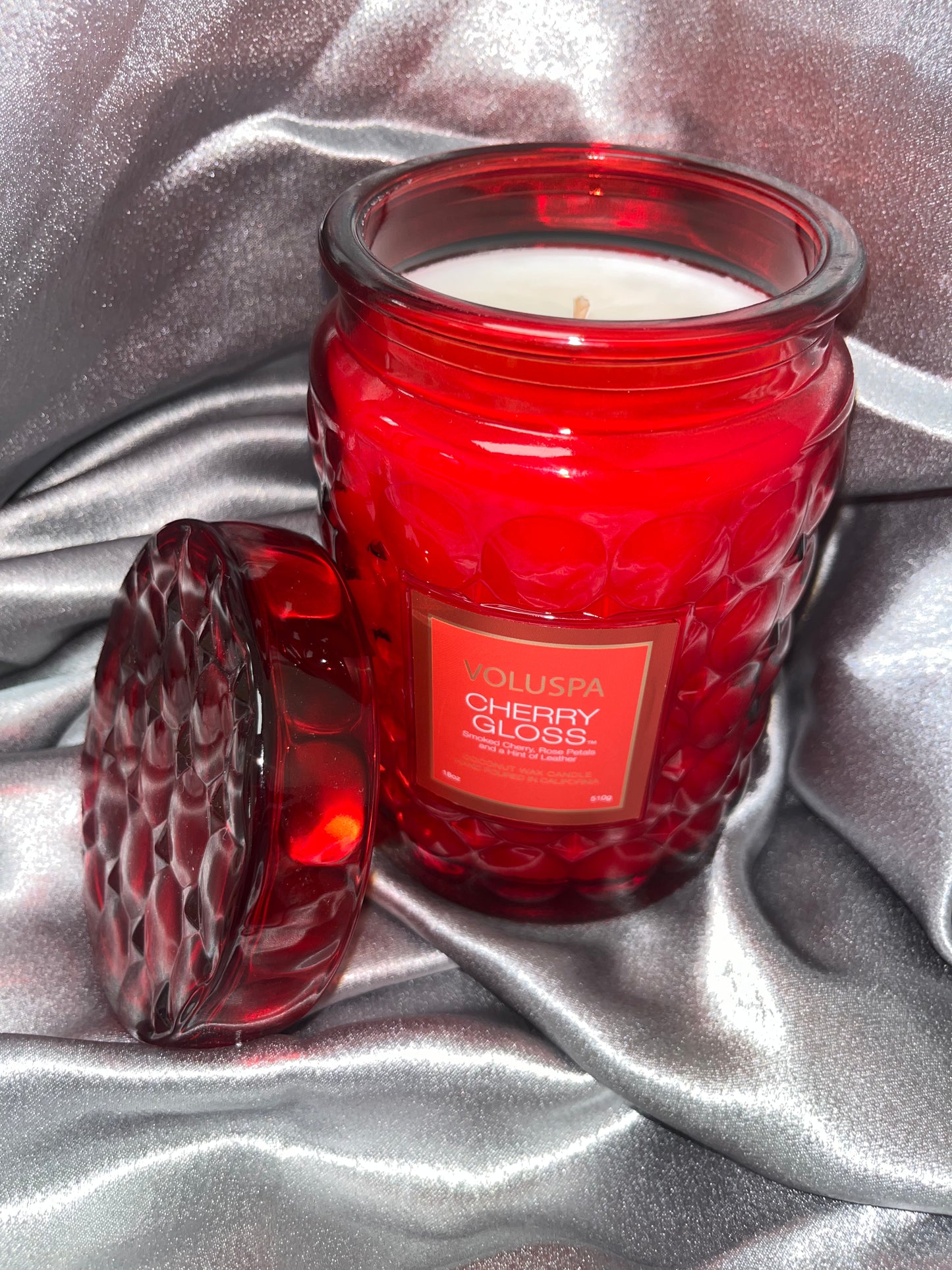 Voluspa - Cherry Gloss - Large Jar Candle