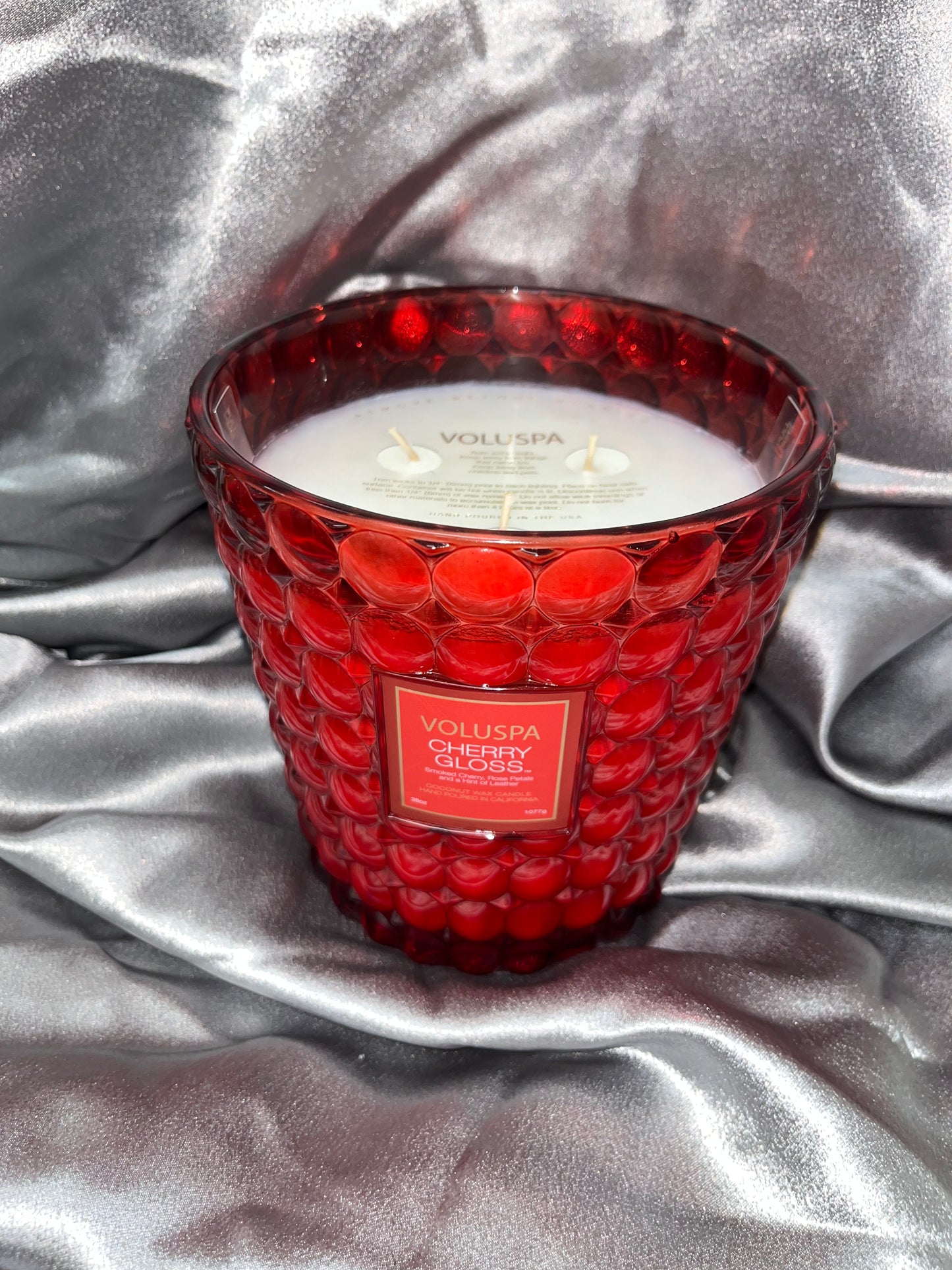 Voluspa - Cherry Gloss - 3 Wick Hearth Candle