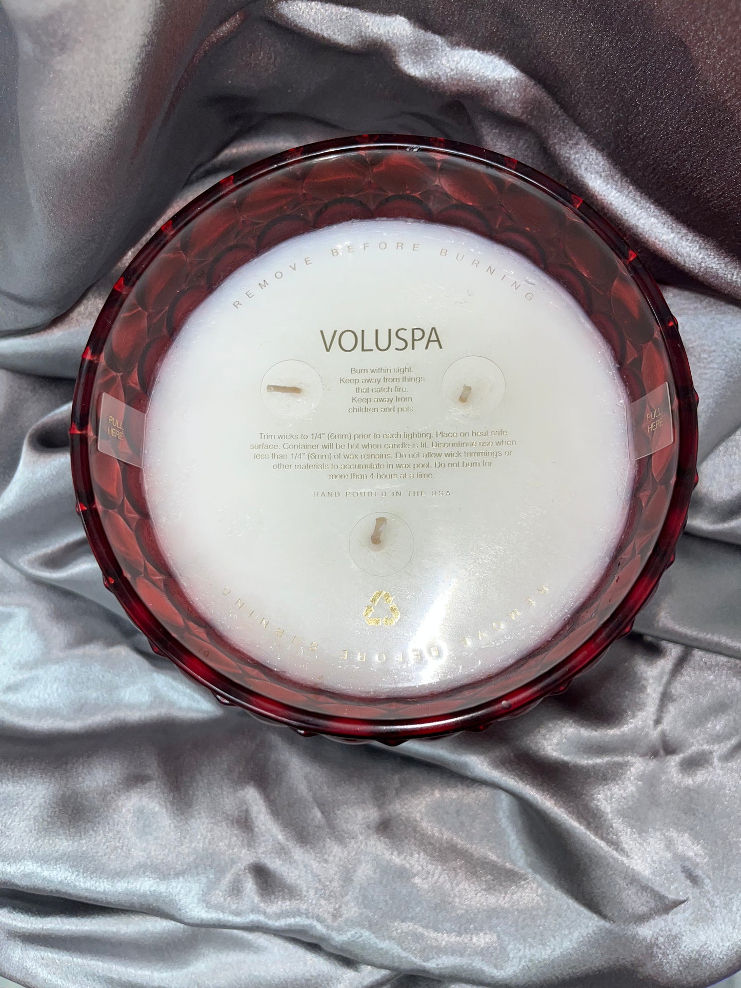 Voluspa - Cherry Gloss - 3 Wick Hearth Candle