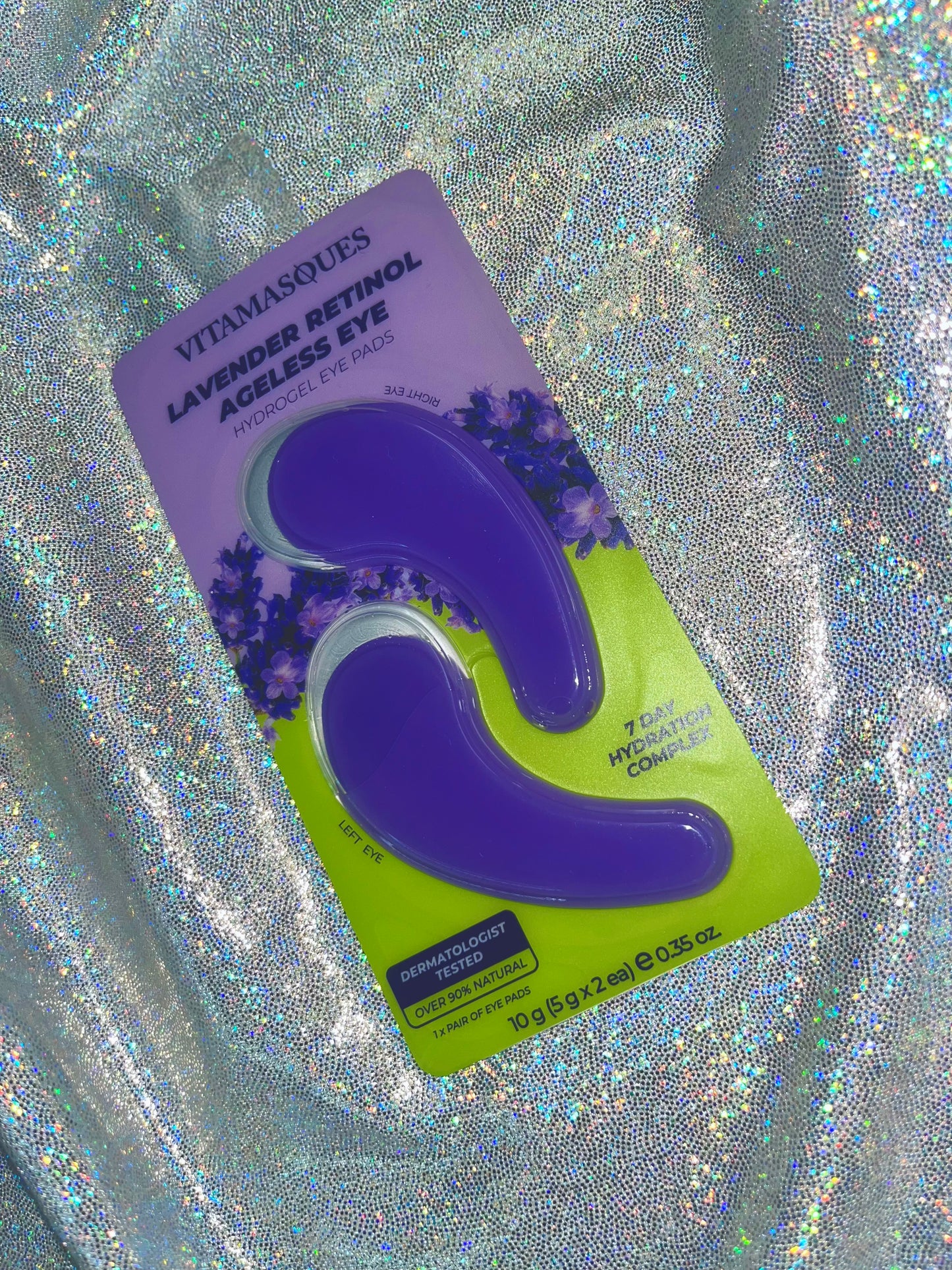 Lavender Retinol Hydrogel Eye Mask