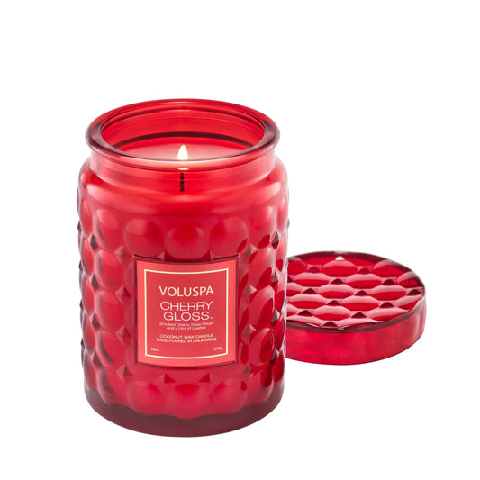 Voluspa - Cherry Gloss - Large Jar Candle