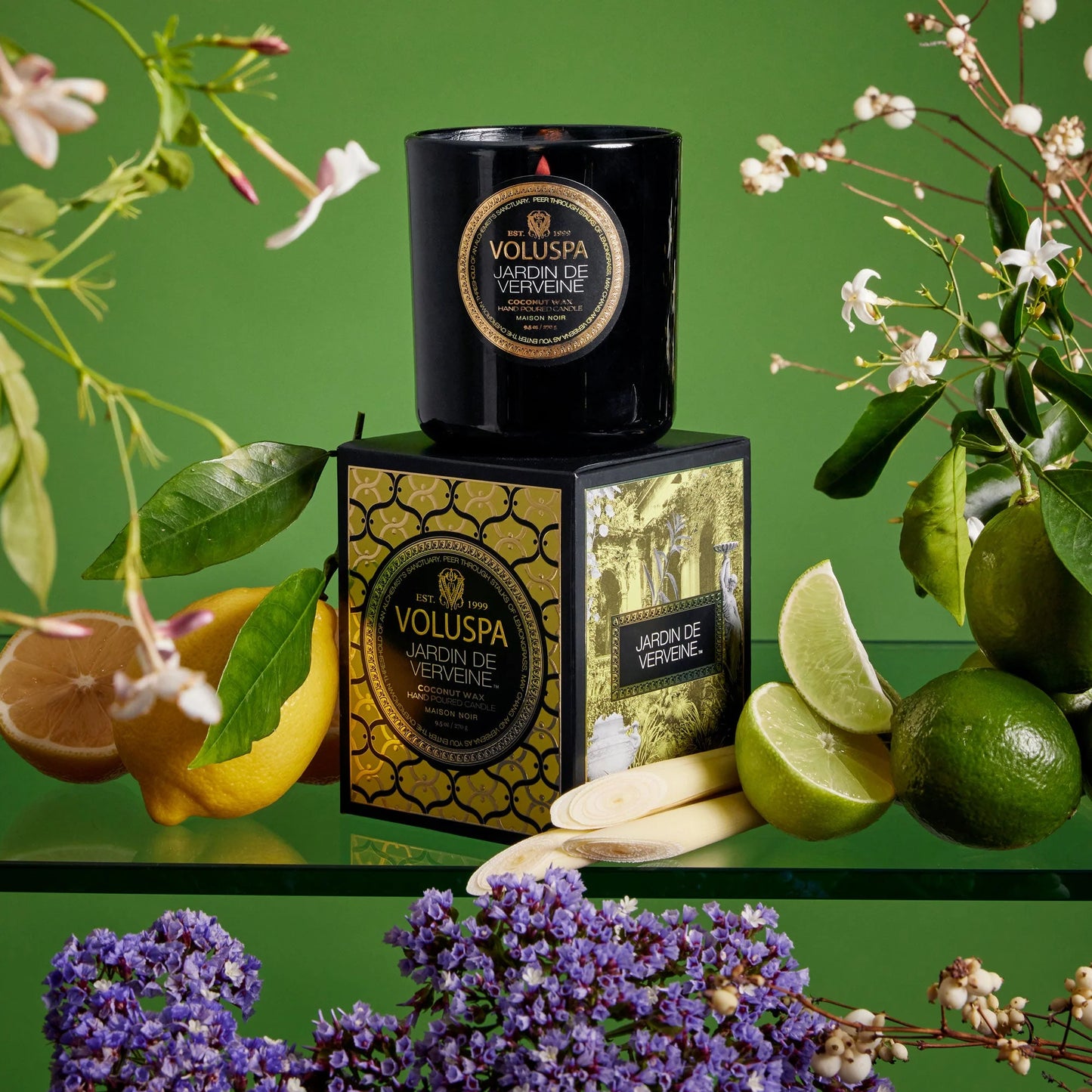 Voluspa - Jardin De Verveine - Classic Candle