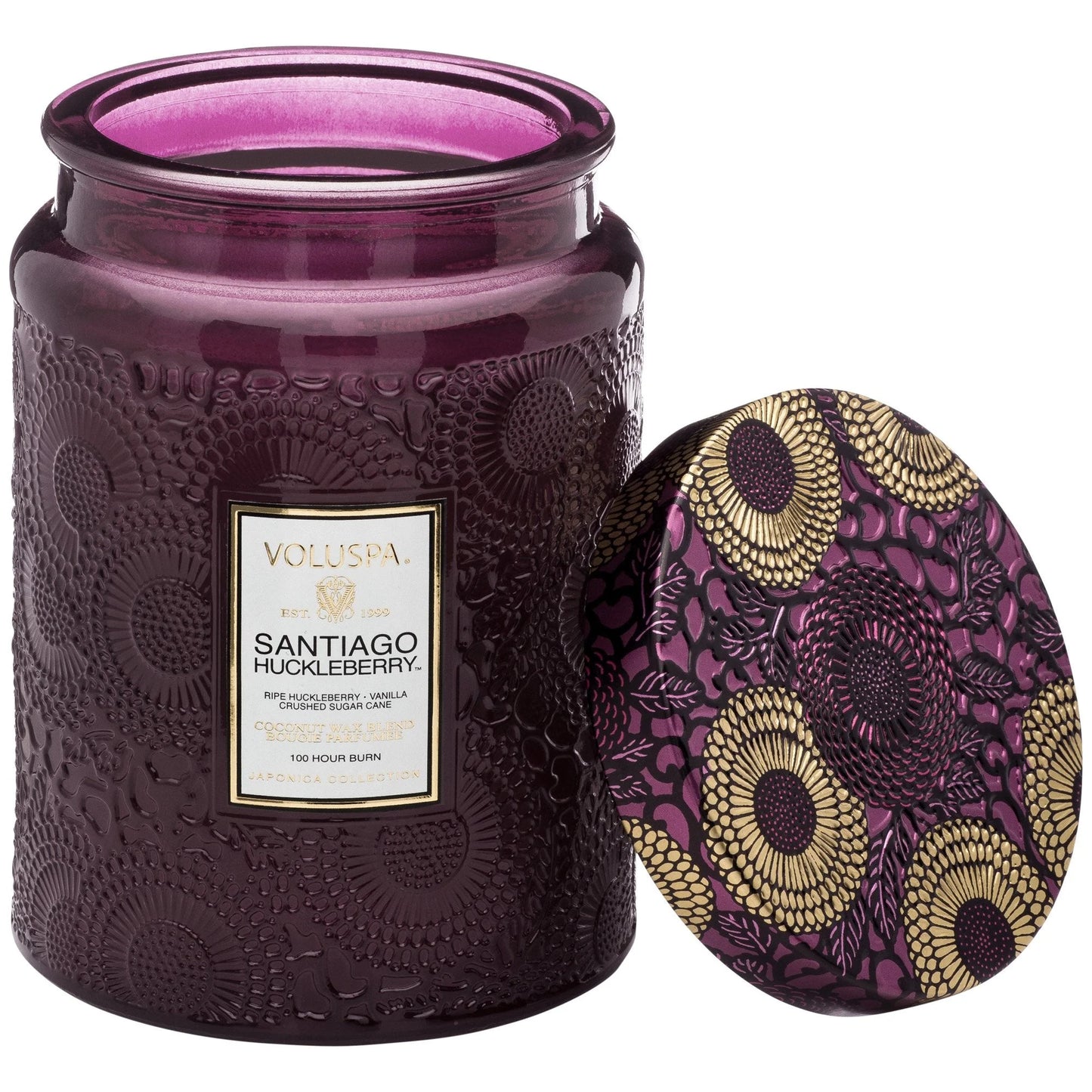 Voluspa - Santiago Huckleberry - Large Jar Candle